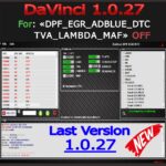 DAVINCI 1.0.27 DPF EGR DTC ADBLUE OFF