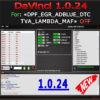 DAVINCI 1.0.24 DPF EGR DTC ADBLUE OFF