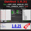 DAVINCI 1.0.25 DPF EGR DTC ADBLUE OFF