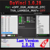 DAVINCI 1.0.28 LAST VERSION  DPF EGR DTC ADBLUE OFF