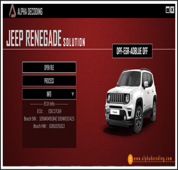 ALPHA SOLUTION JEEP RENEGADE