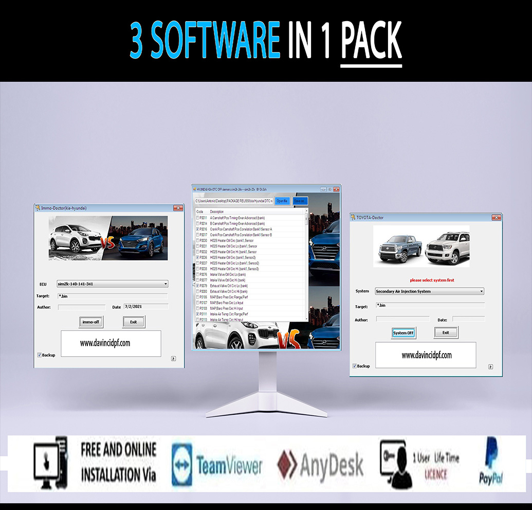 3 SOFTWARE IN 1 PACK